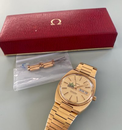 Omega Seamaster Gold-plated Safco Saudi Arabia Late 70