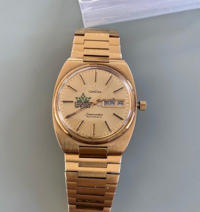 Omega Seamaster Gold-plated Safco Saudi Arabia Late 70