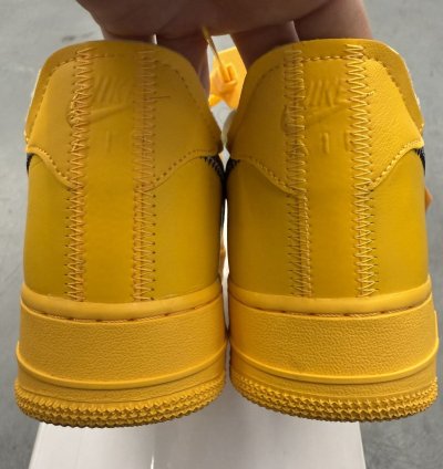 2022 Nike Air Force 1 Low Off-white Ica University Gold