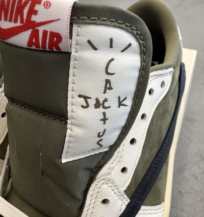 2024 Jordan 1 Retro Low Og Sp Travis Scott Medium Olive