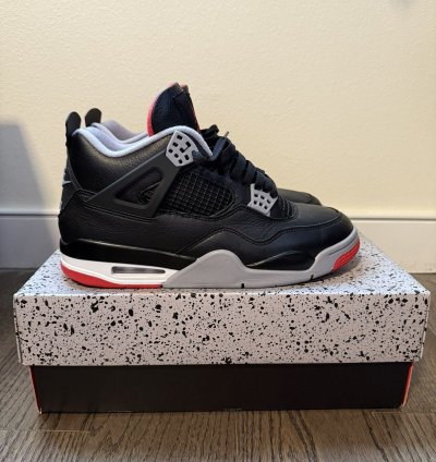 2024 Nike Air Jordan Reimagined Iv 4 Bred Black Cement