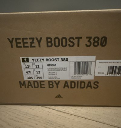 Yeezy Boost 380 Gz8668 Calcite Glow