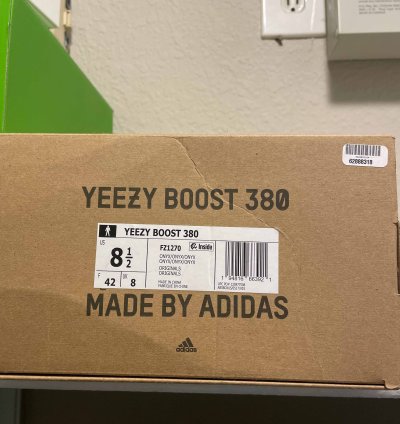 Yeezy Boost 380 Onyx Non-reflective
