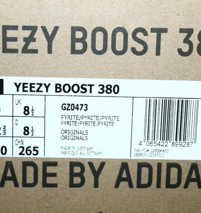 Yeezy Boost 380 Pyrite