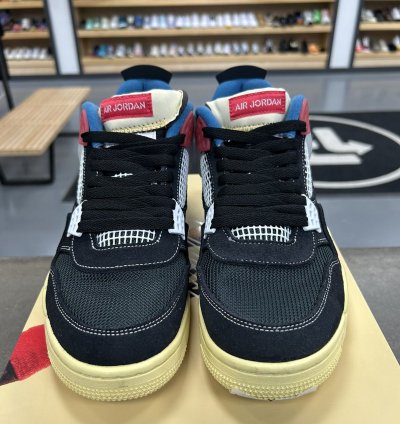 75302 Jordan 4 Retro Union Off Noir