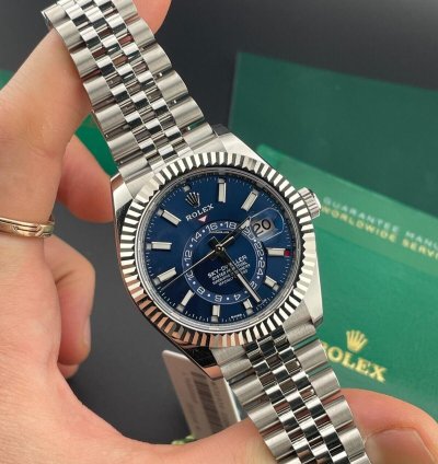 Rolex Sky-dweller 42mm Blue Dial