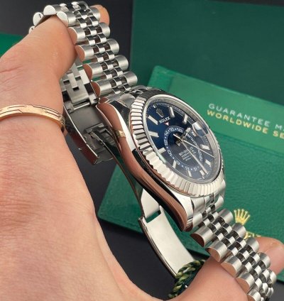 Rolex Sky-dweller 42mm Blue Dial