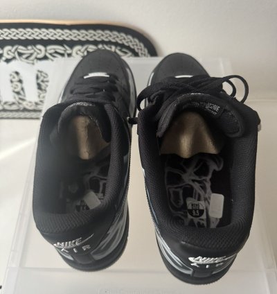 Air Force 1 Black Skeleton