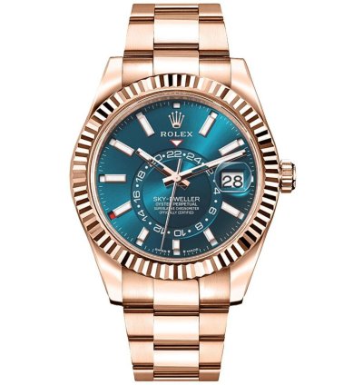 Rolex Sky-dweller 42mm Blue Dial 336935 Rolex Oyster Bracelet