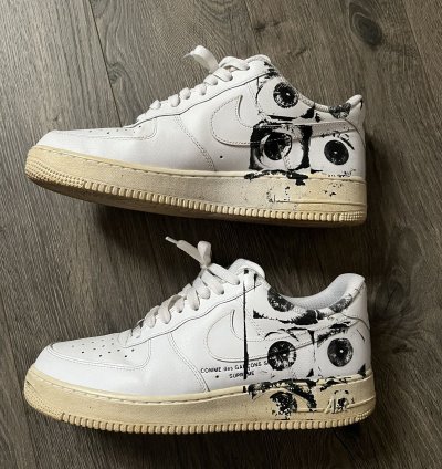 Air Force 1 Comme Des Garcon Eyes Supreme