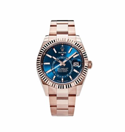 Rolex Sky-dweller 42mm Blue Dial Rose Gold Bracelet 336935 New 2024