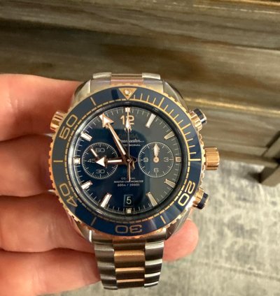 Omega Seamaster Planet Ocean Chronograph Complete Set