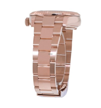 Rolex Sky-dweller 42mm Everose Gold Blue Index Dial Fluted Bezel 336935