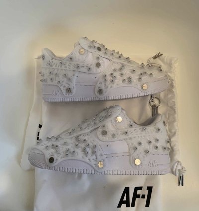 Air Force 1 Low Swarovski White