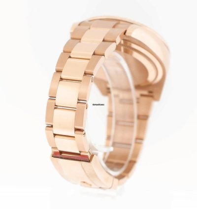 Rolex Sky-dweller 42mm Everose Gold White Index Dial Fluted Bezel 326935