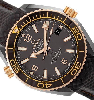 Omega Seamaster Planet Ocean Deep Brown Ceramic Rose Gold 18k Ref 215 62 40 20 13 001 Full Set