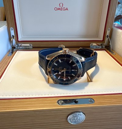 Omega Seamaster Planet Ocean Purchased In 2024 At Omega Headquarters Switzerland
