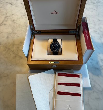 Omega Seamaster Planet Ocean Purchased In 2024 At Omega Headquarters Switzerland