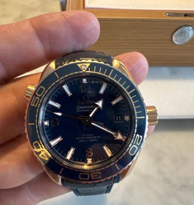 Omega Seamaster Planet Ocean Purchased In 2024 At Omega Headquarters Switzerland
