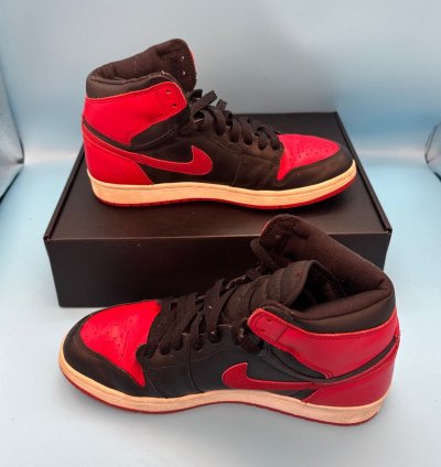 Air Jordan 1 Retro 2001 Bred M8 W9 5