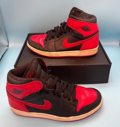 Air Jordan 1 Retro 2001 Bred M8 W9 5