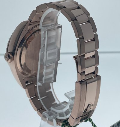 Rolex Sky-dweller 42mm Rhodium Dial Everose Gold
