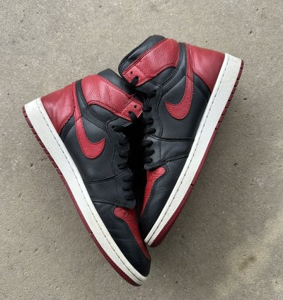 Air Jordan 1 Retro High Bred Banned 2016 Size 10 5