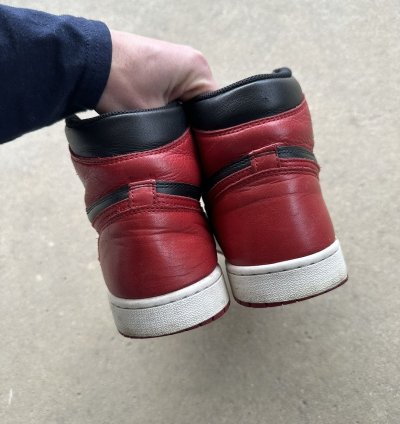 Air Jordan 1 Retro High Bred Banned 2016 Size 10 5