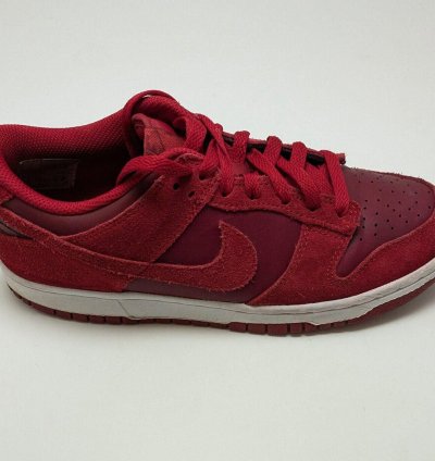 Youth Nike Sb Dunk Low Top Gs Gym Red Running Shoes Size 6y
