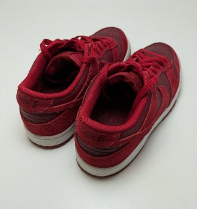 Youth Nike Sb Dunk Low Top Gs Gym Red Running Shoes Size 6y