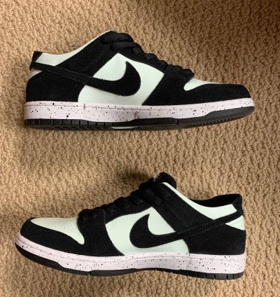 Zoom Dunk Low Pro Sb Barely Green