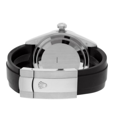 Rolex Sky-dweller 42mm White Gold Black Dial Oysterflex Strap 336239-0002 Unworn