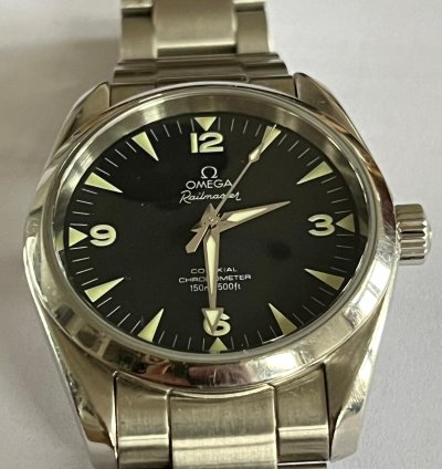 Omega Seamaster Railmaster 36mm Omega Railmaster 36mm 2504 52 Rare