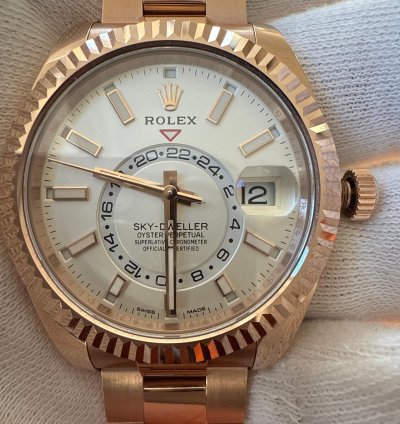 Rolex Sky-dweller Aus Sammlung Mit 2 Zus Tzlichen Bandelementen