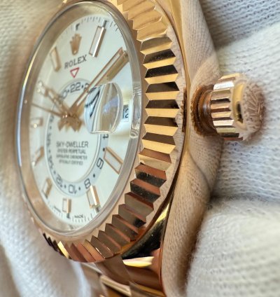 Rolex Sky-dweller Aus Sammlung Mit 2 Zus Tzlichen Bandelementen