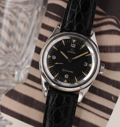 Omega Seamaster Railmaster Black Dial