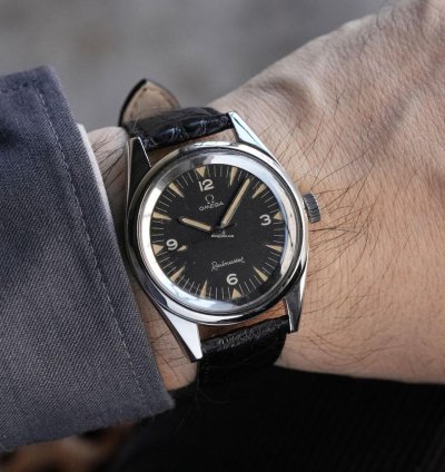 Omega Seamaster Railmaster Black Dial