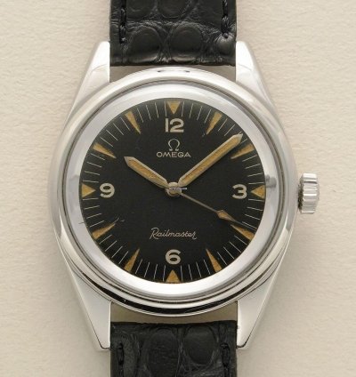Omega Seamaster Railmaster Black Dial