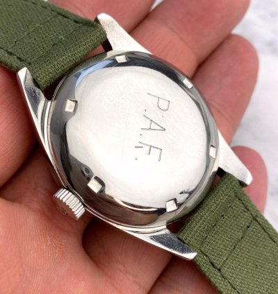 Omega Seamaster Railmaster Broad Arrow Seamaster Railmaster 2914 Vintage Paf Pakistani Airforce Chocolate Dial Extract 2914