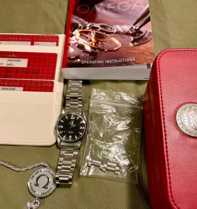 Omega Seamaster Railmaster Midsize Aqua Terra Seamaster Rare 36mm Omega Railmaster 2504 Full Set 1 In The Uk