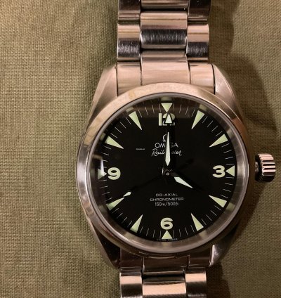 Omega Seamaster Railmaster Midsize Aqua Terra Seamaster Rare 36mm Omega Railmaster 2504 Full Set 1 In The Uk