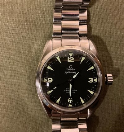 Omega Seamaster Railmaster Midsize Aqua Terra Seamaster Rare 36mm Omega Railmaster 2504 Full Set 1 In The Uk