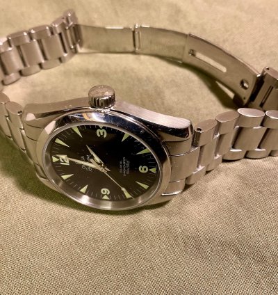 Omega Seamaster Railmaster Midsize Aqua Terra Seamaster Rare 36mm Omega Railmaster 2504 Full Set 1 In The Uk