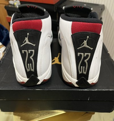 Air Jordan 14 Black Toe 2014 Size 12