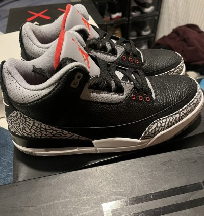 Air Jordan 3 Black Cement 2018 Size 11 5