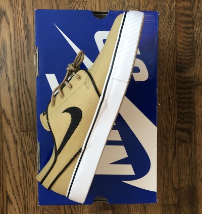Zoom Stefan Janoski Sb Hay Black-white-gm Light Brown