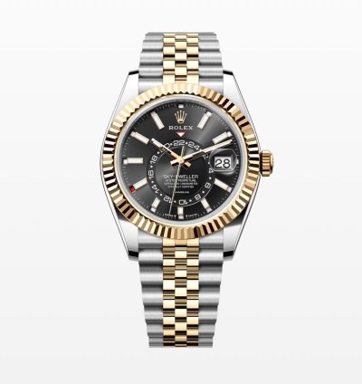 Rolex Sky-dweller Black Index Dial Unworn