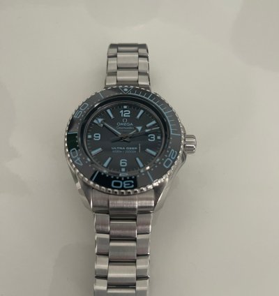 Omega Seamaster Ultra Deep 6000m Planet Ocean 6000m Summer Blue Ultra Almost New Mint Condition With Original Box And Papers