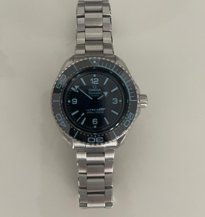 Omega Seamaster Ultra Deep 6000m Planet Ocean 6000m Summer Blue Ultra Almost New Mint Condition With Original Box And Papers