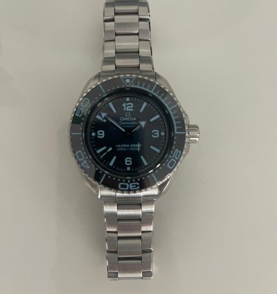 Omega Seamaster Ultra Deep 6000m Planet Ocean 6000m Summer Blue Ultra Almost New Mint Condition With Original Box And Papers